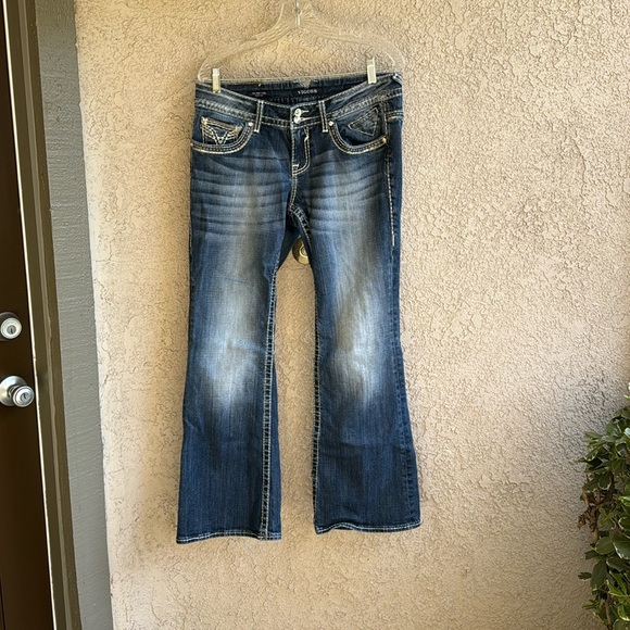 VIGOSS BOOT CUT SILVER JEWELS ( similar to miss me ) - Picture 1 of 13